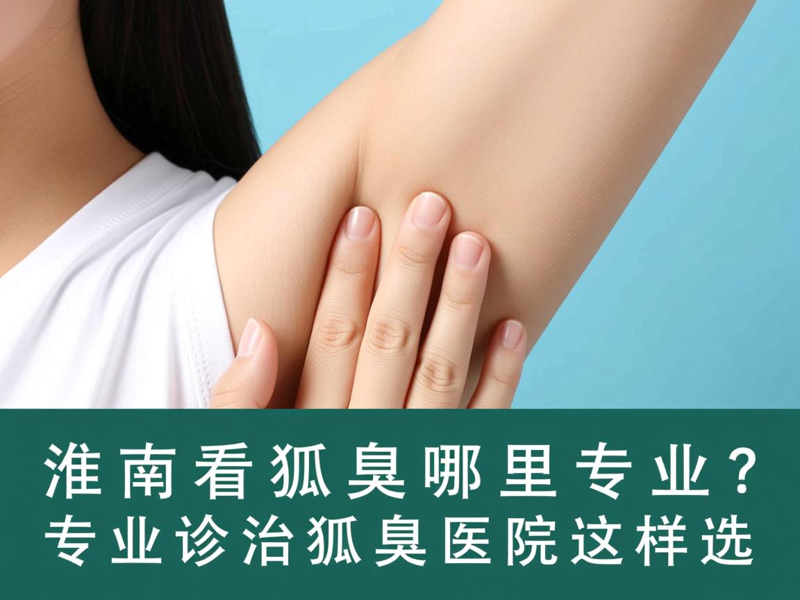淮南看狐臭哪里专业？专业诊治狐臭医院这样选