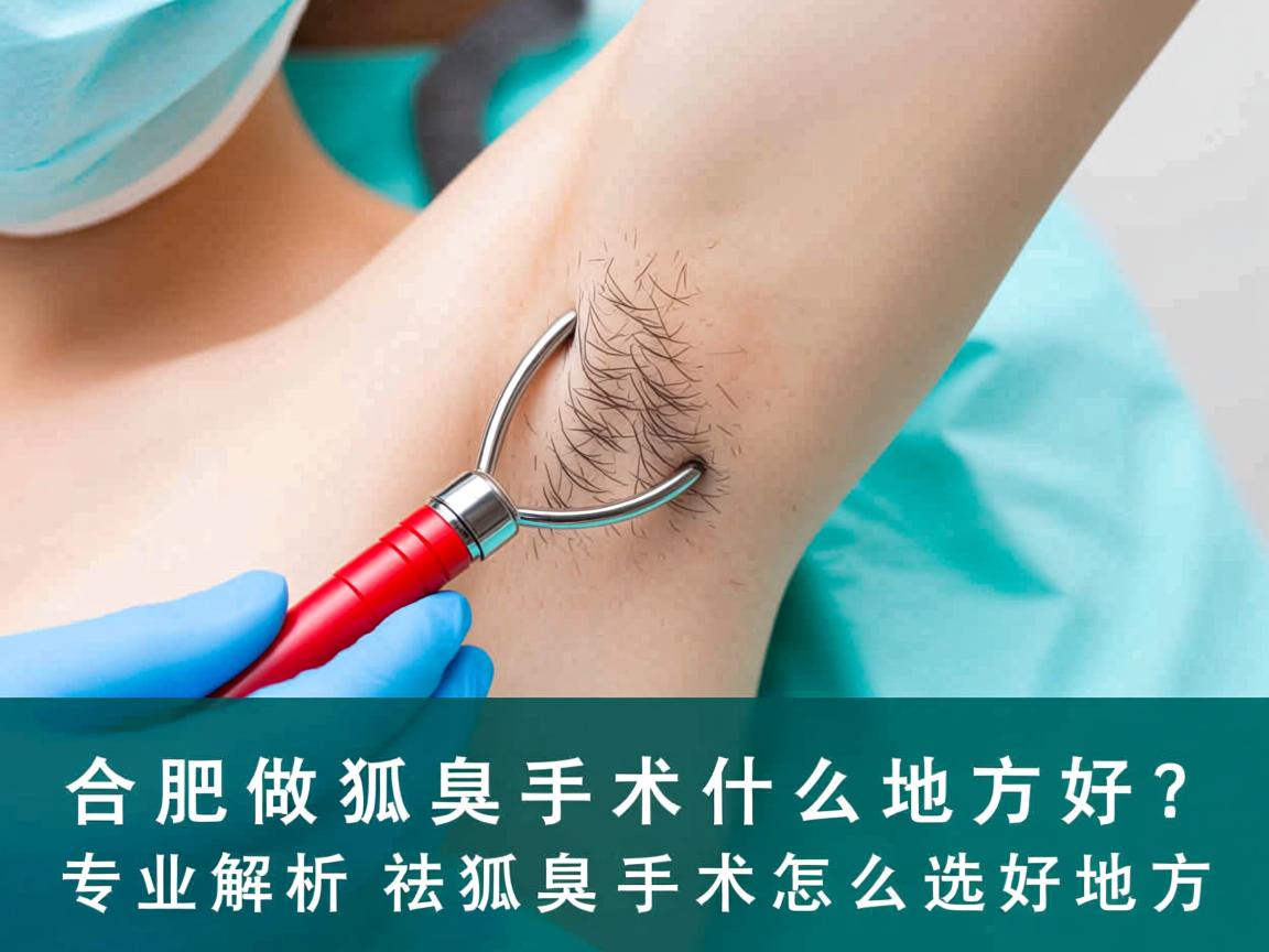 合肥做祛狐臭手术什么地方好?专业解析祛狐臭手术怎么选好地方 合肥做祛狐臭手术什么地方好?专业解析祛狐臭手术怎么选好地方