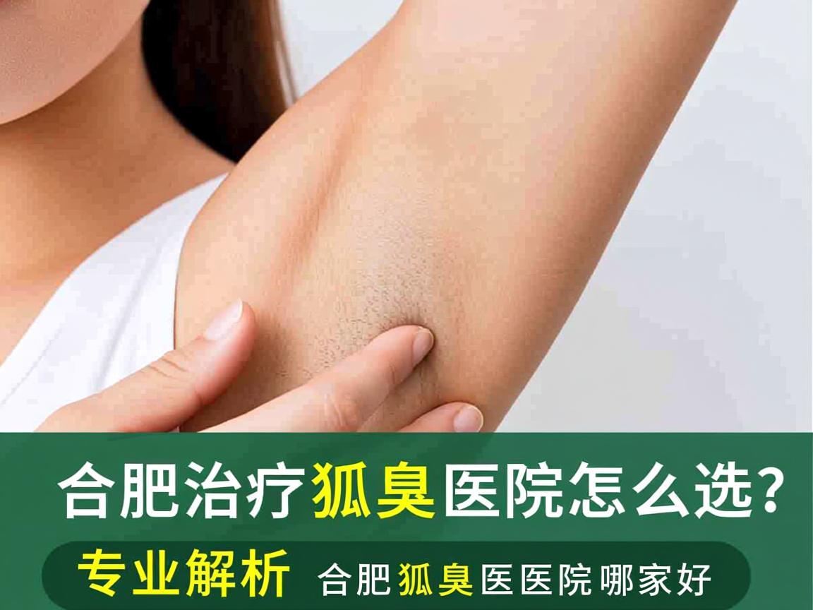 合肥治疗狐臭医院怎么选？专业解析合肥狐臭医院哪家好