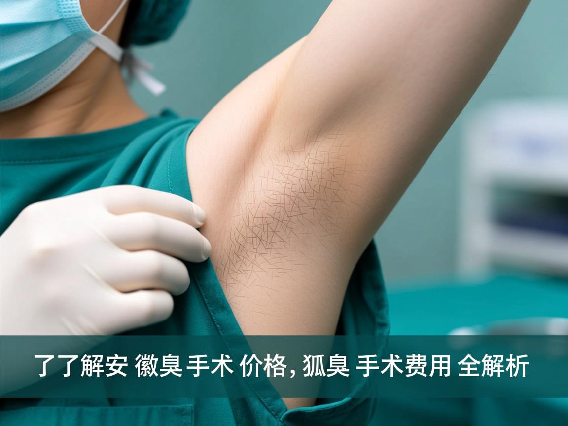 了解安徽狐臭手术价格，狐臭手术费用全解析