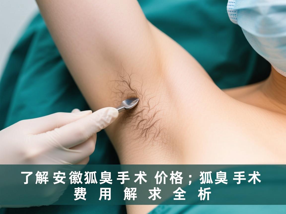 了解安徽狐臭手术价格，狐臭手术费用全解析