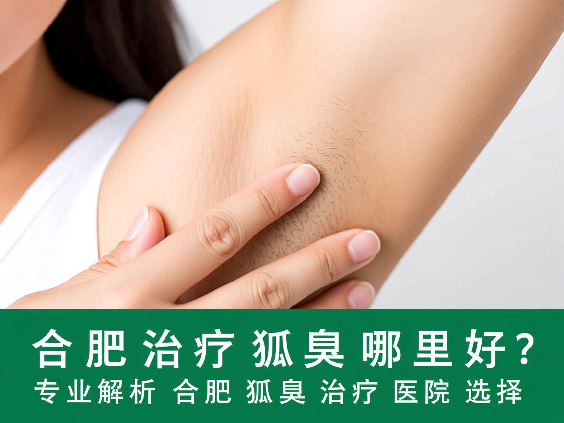 合肥治疗狐臭哪里好？专业解析合肥狐臭治疗医院选择