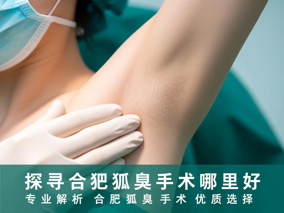 探寻合肥狐臭手术哪里好，专业解析合肥狐臭手术优质选择