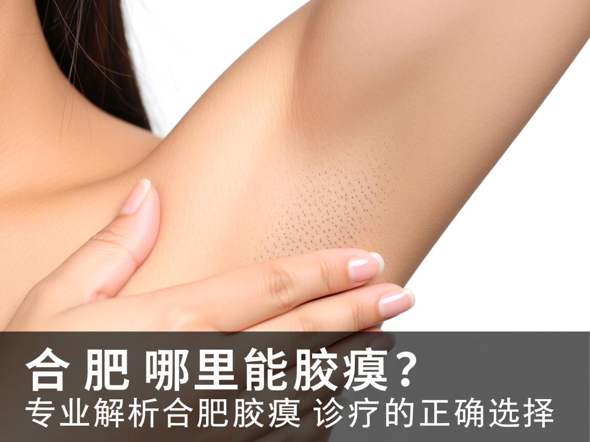 合肥哪里能去腋臭？专业解析合肥腋臭诊疗的正确选择
