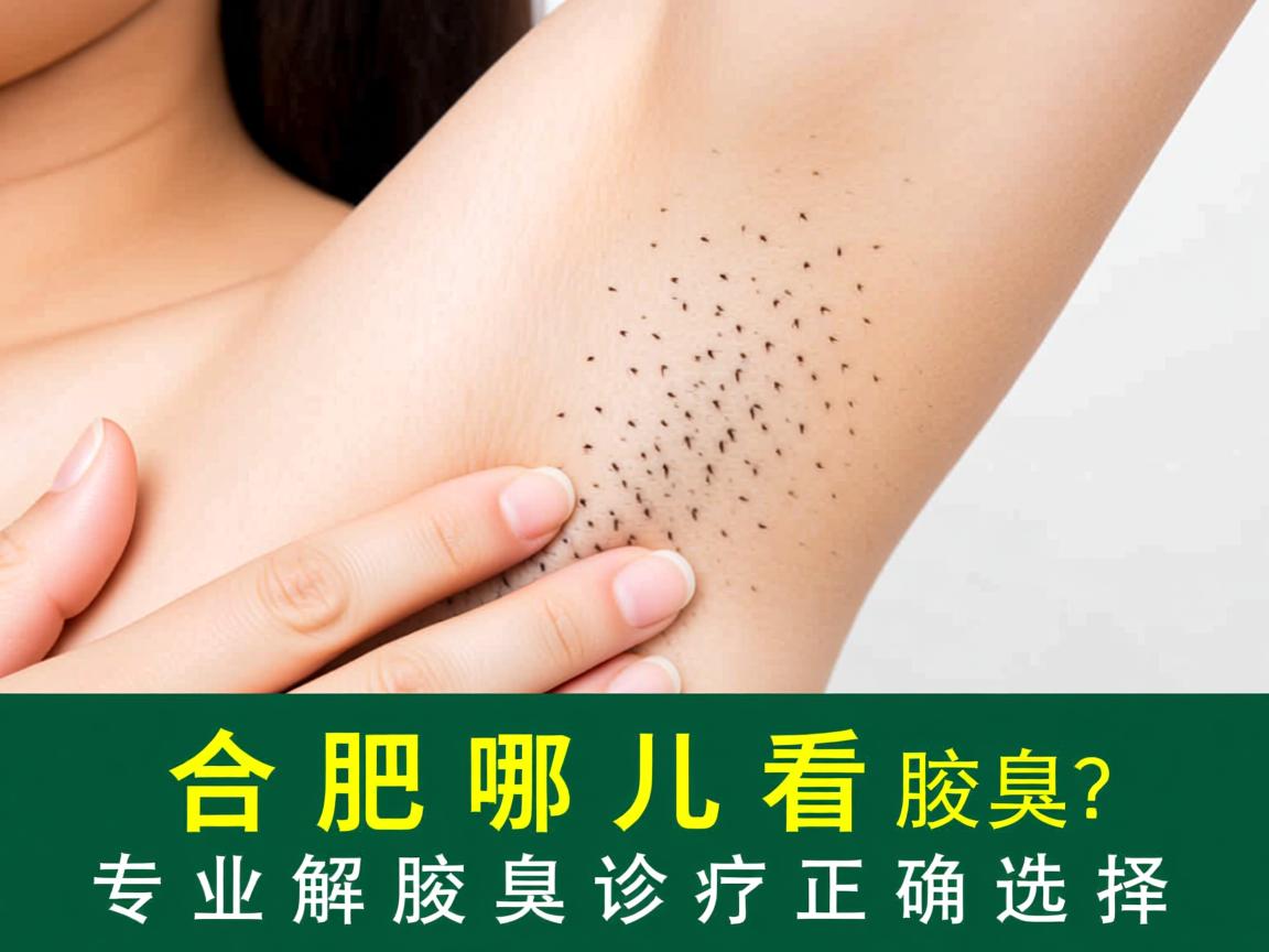 合肥哪儿看腋臭？专业解析腋臭诊疗的正确选择