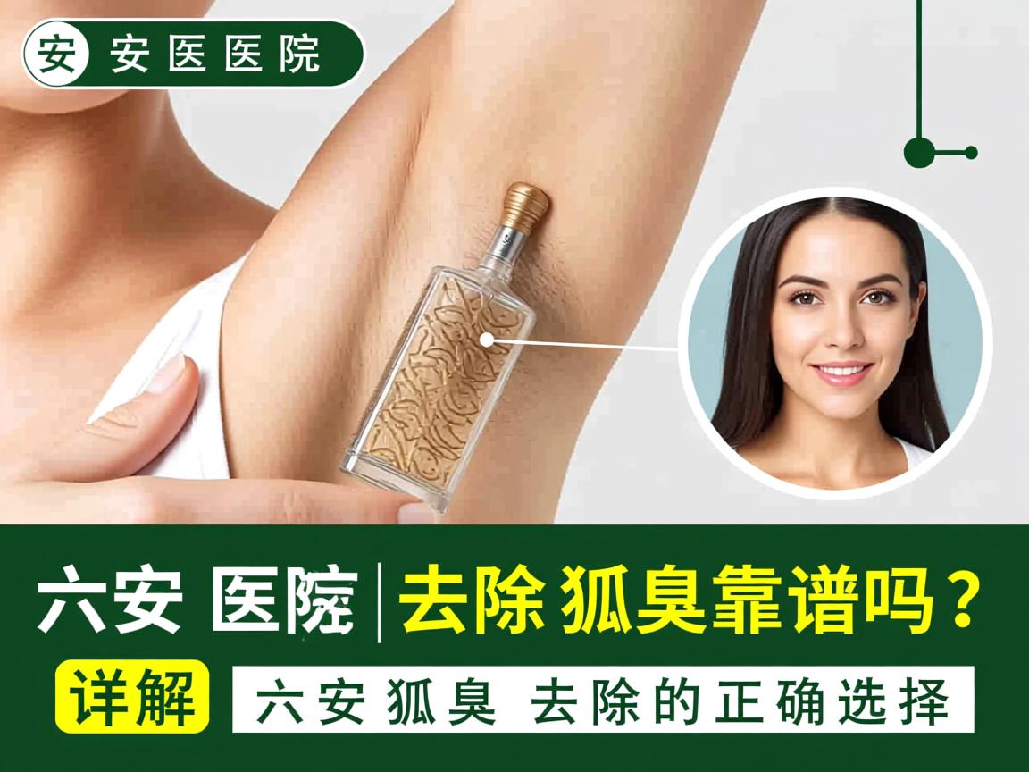 六安医院去除狐臭靠谱吗？详解六安狐臭去除的正确选择