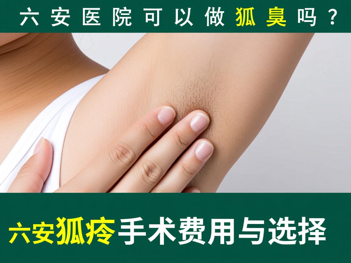 六安医院可以做狐臭吗？解析六安狐臭手术费用与选择