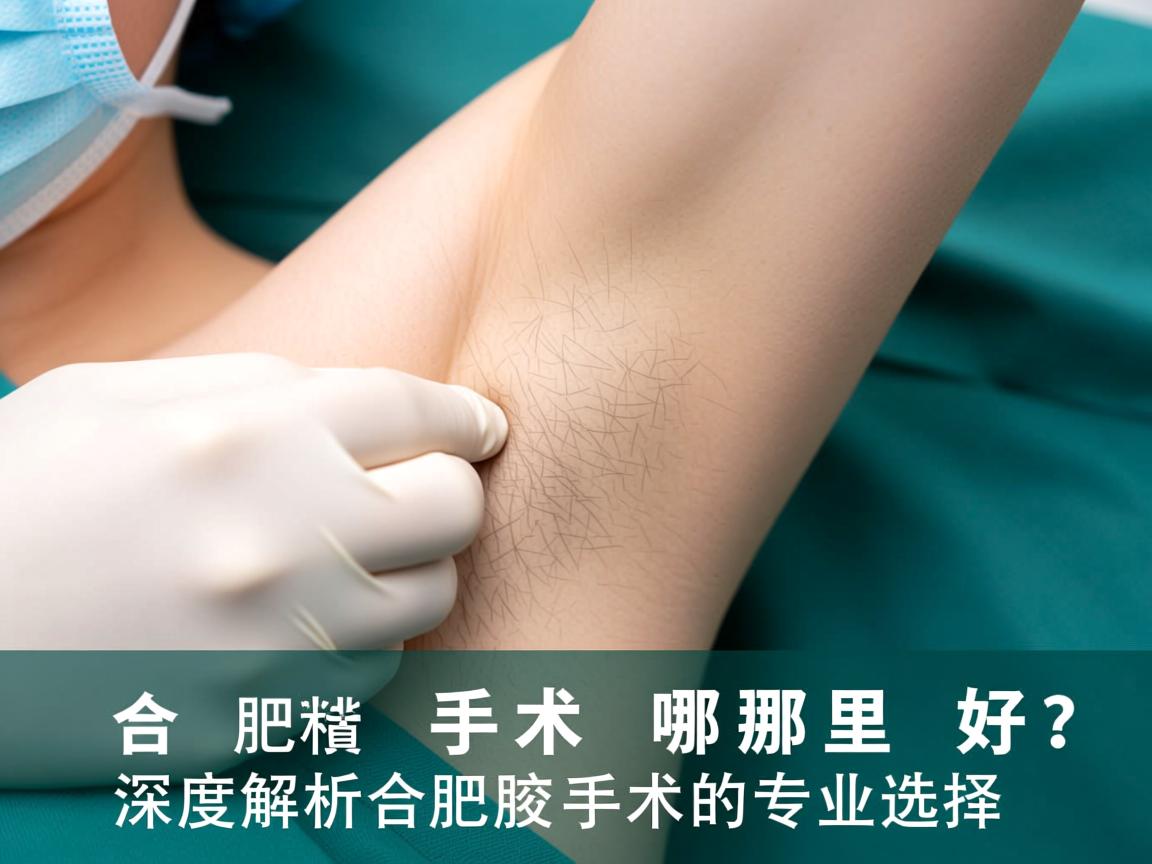 合肥腋臭手术哪里好?深度解析合肥腋臭手术的专业选择 合肥腋臭手术哪里好?深度解析合肥腋臭手术的专业选择