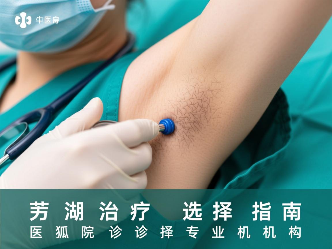 芜湖治疗狐臭医院选择指南，详解狐臭诊疗的专业机构