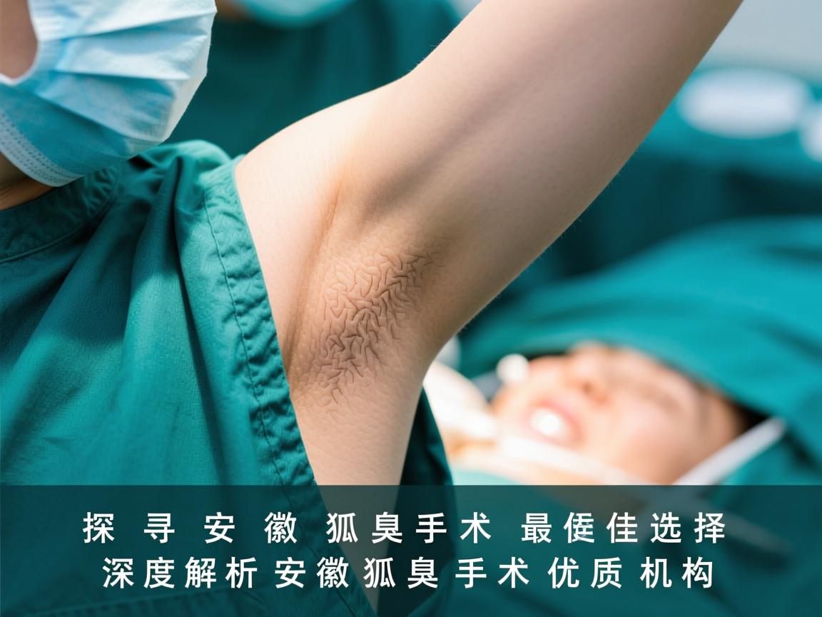 探寻安徽狐臭手术最佳选择，深度解析安徽狐臭手术优质机构