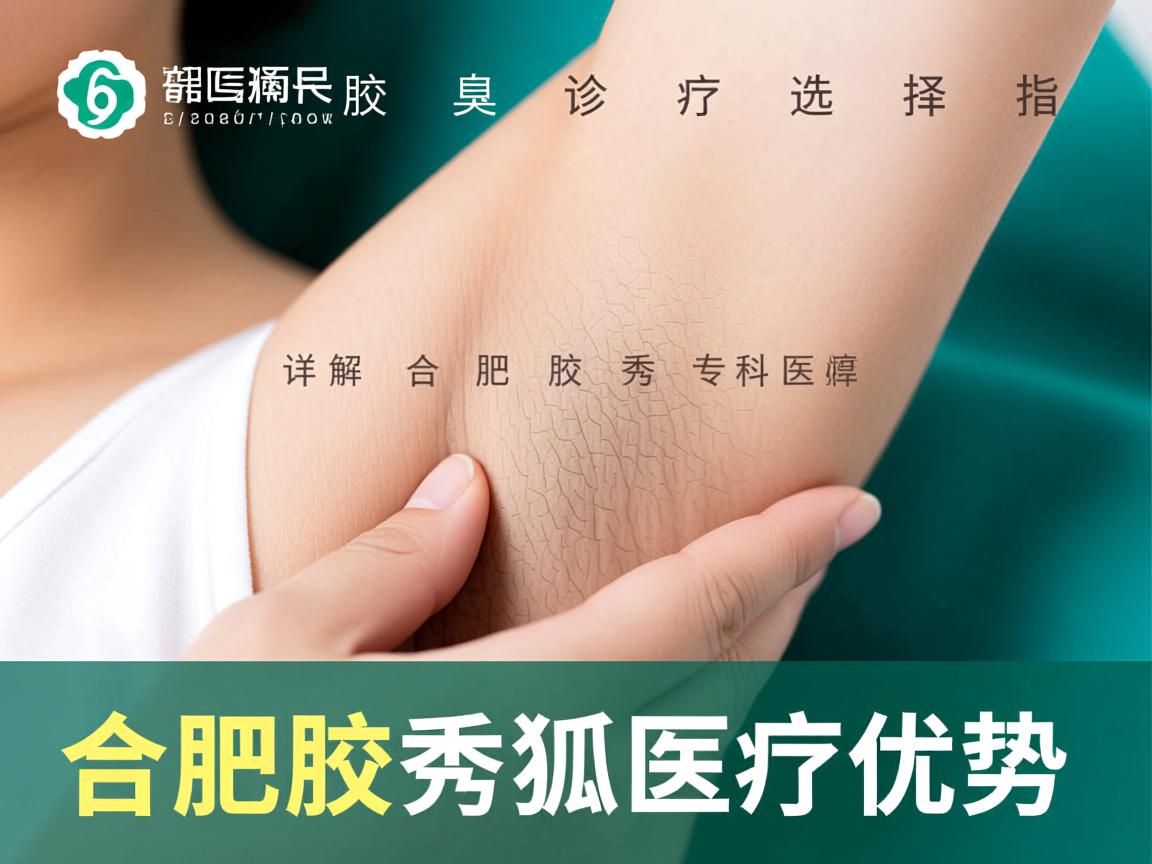 合肥腋臭诊疗选择指南,详解合肥腋秀专科的狐臭医疗优势 合肥腋臭诊疗选择指南,详解合肥腋秀专科的狐臭医疗优势