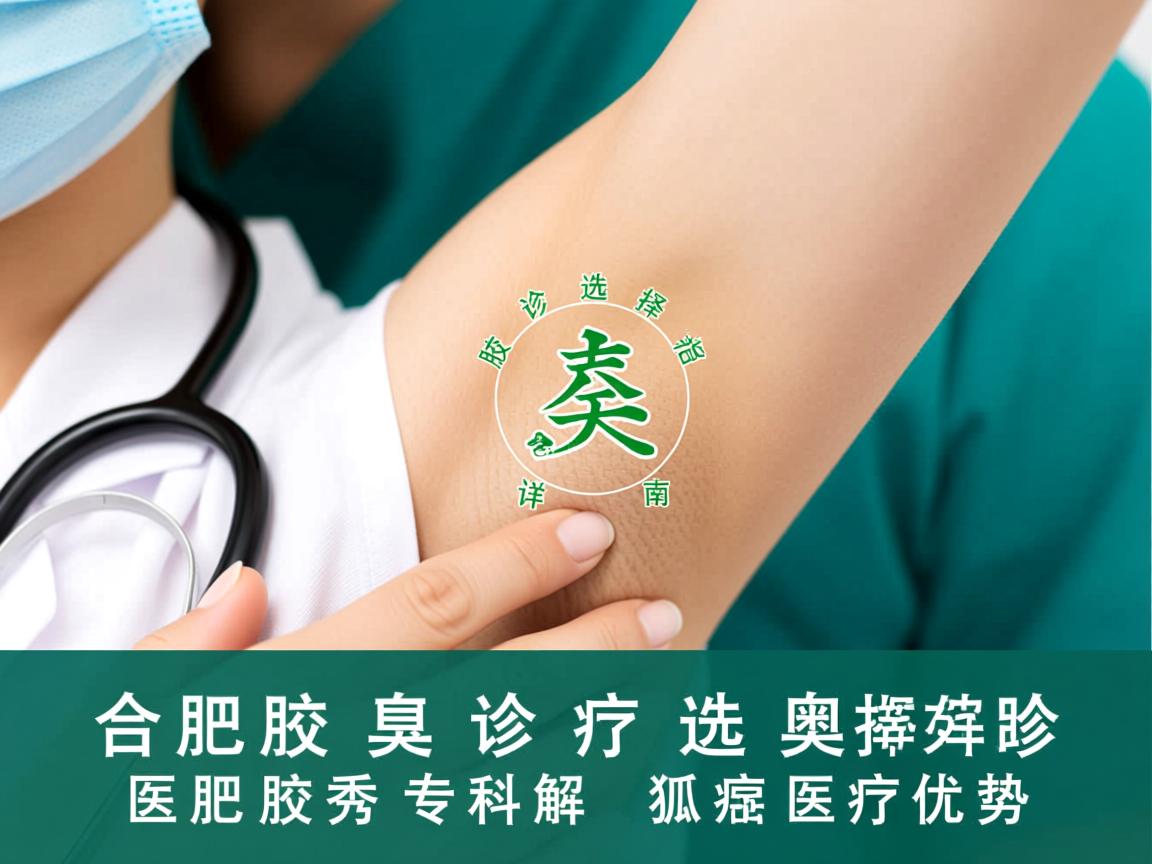 合肥腋臭诊疗选择指南,详解合肥腋秀专科的狐臭医疗优势 合肥腋臭诊疗选择指南,详解合肥腋秀专科的狐臭医疗优势