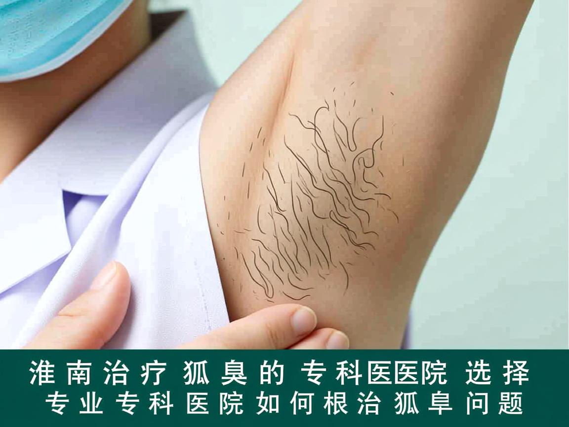 淮南治疗狐臭的专科医院选择，专业专科医院如何根治狐臭问题