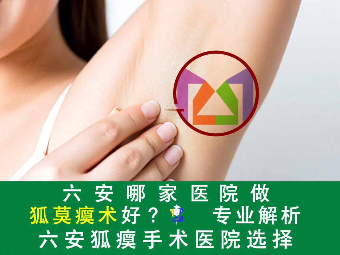 六安哪家医院做狐臭术好？专业解析六安狐臭手术医院选择