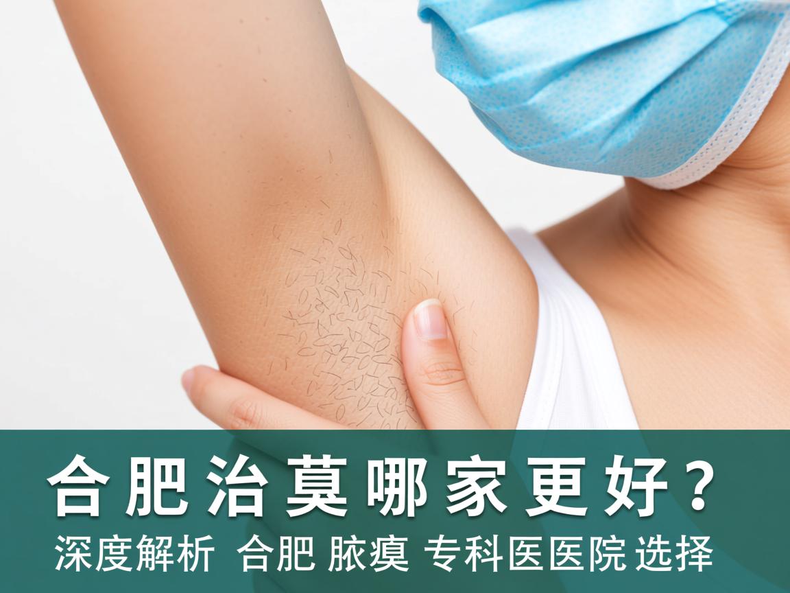 合肥治腋臭哪家更好？深度解析合肥腋臭专科医院选择