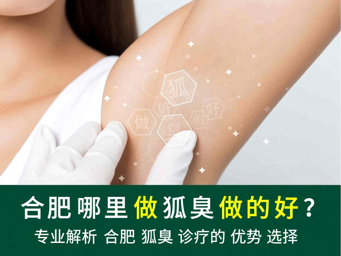 合肥哪里做狐臭做的好？专业解析合肥狐臭诊疗的优势选择