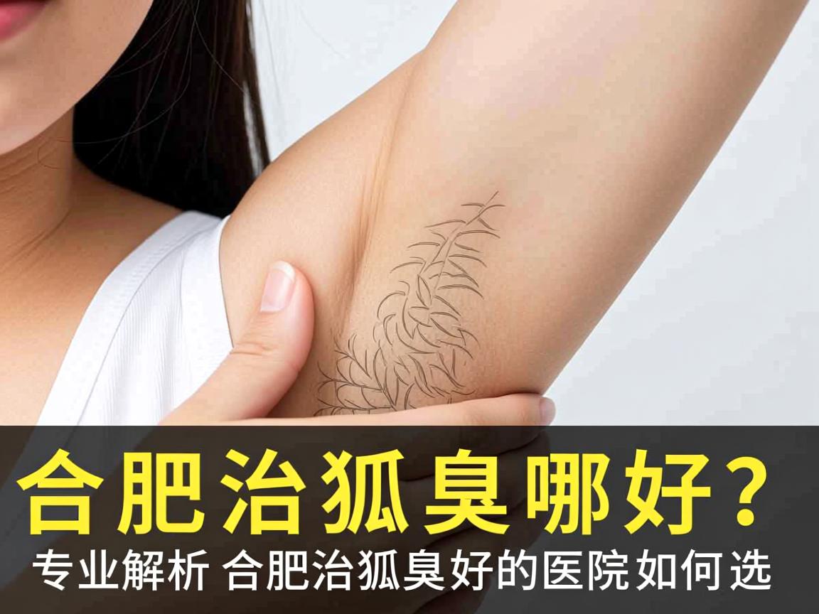 合肥治狐臭哪好？专业解析合肥治狐臭好的医院如何选