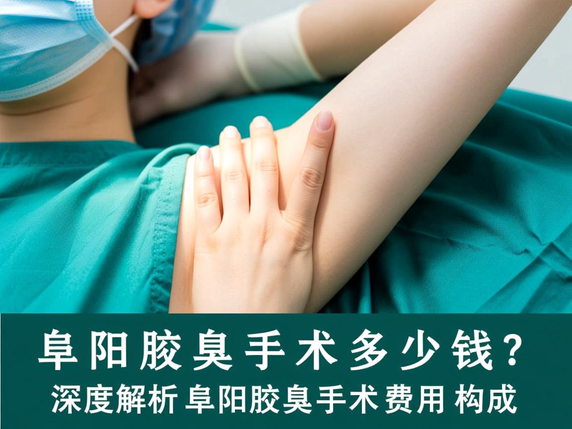 阜阳腋臭手术多少钱？深度解析阜阳腋臭手术费用构成