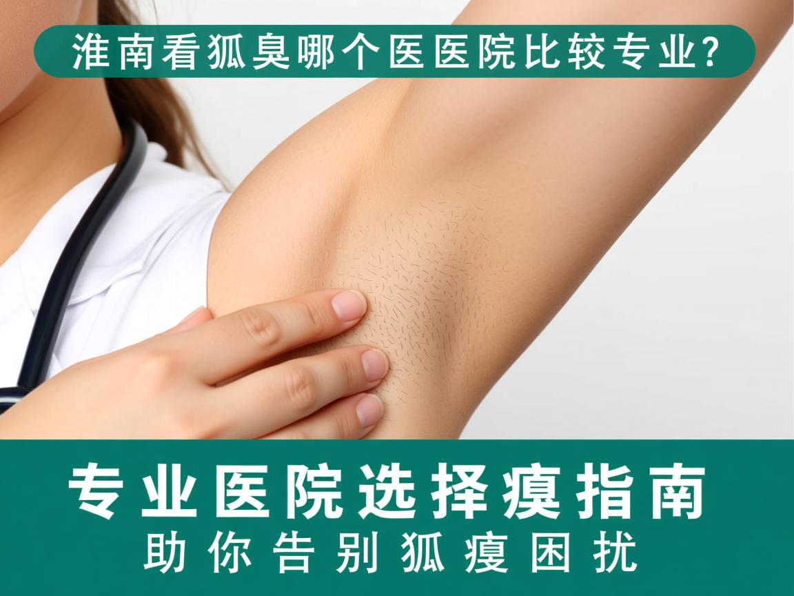 淮南看狐臭哪个医院比较专业？专业医院选择指南助你告别狐臭困扰
