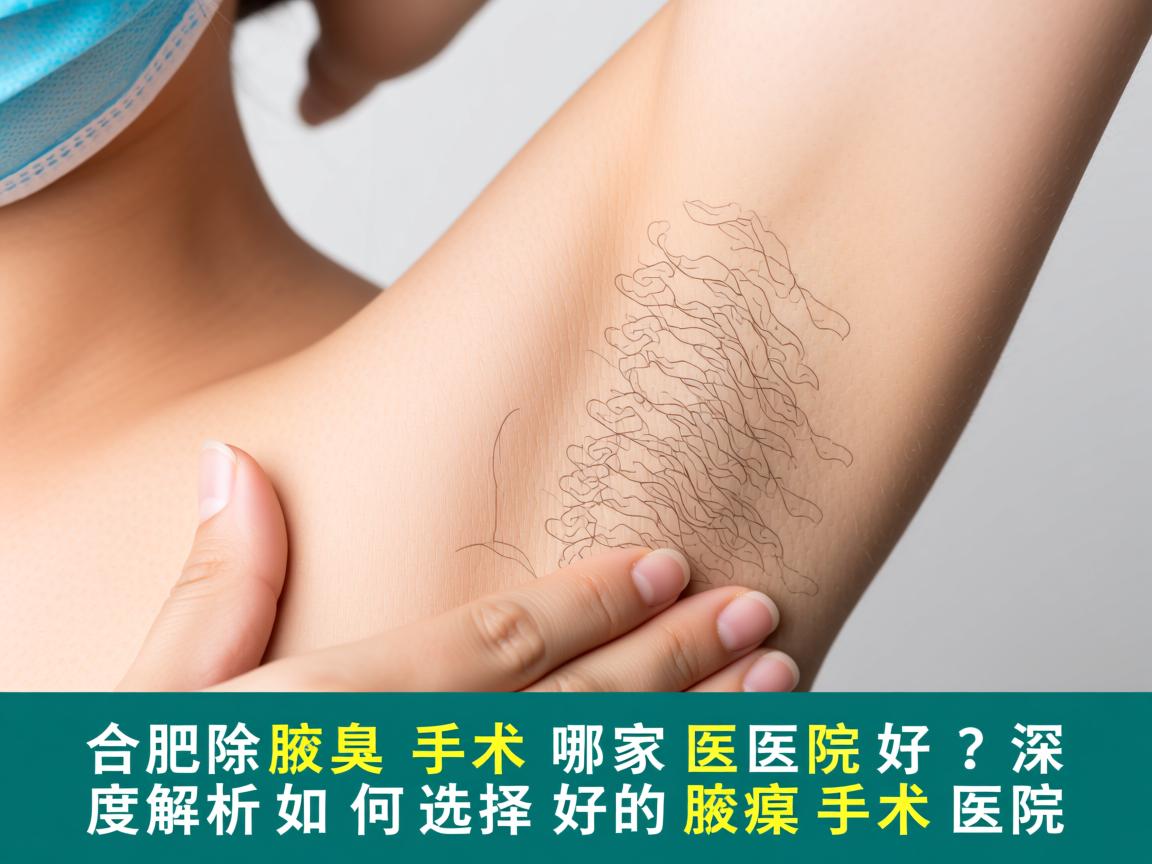 合肥除腋臭手术哪家医院好?深度解析如何选择好的腋臭手术医院 合肥除腋臭手术哪家医院好?深度解析如何选择好的腋臭手术医院