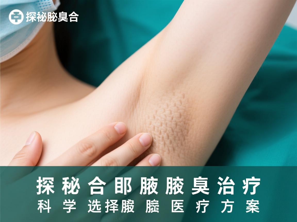 探秘合肥腋臭治疗，科学选择腋臭医疗方案