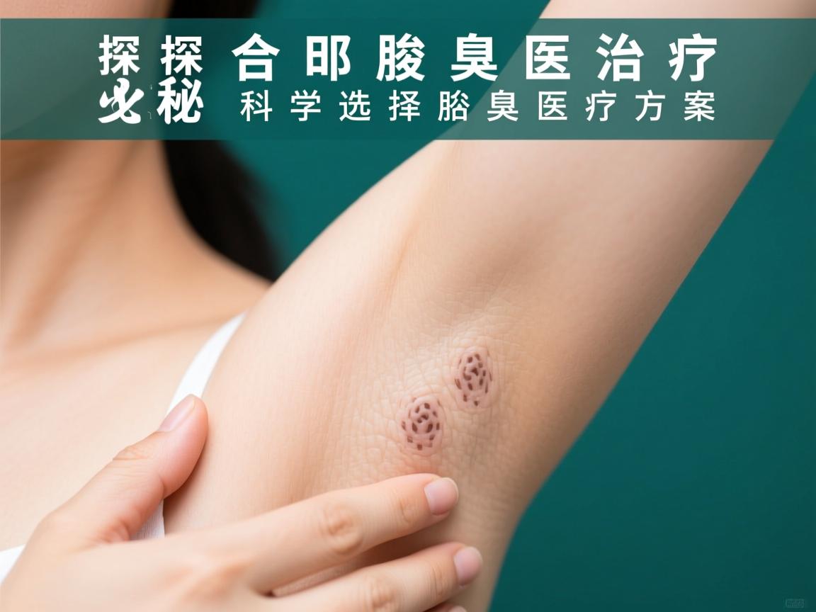 探秘合肥腋臭治疗，科学选择腋臭医疗方案