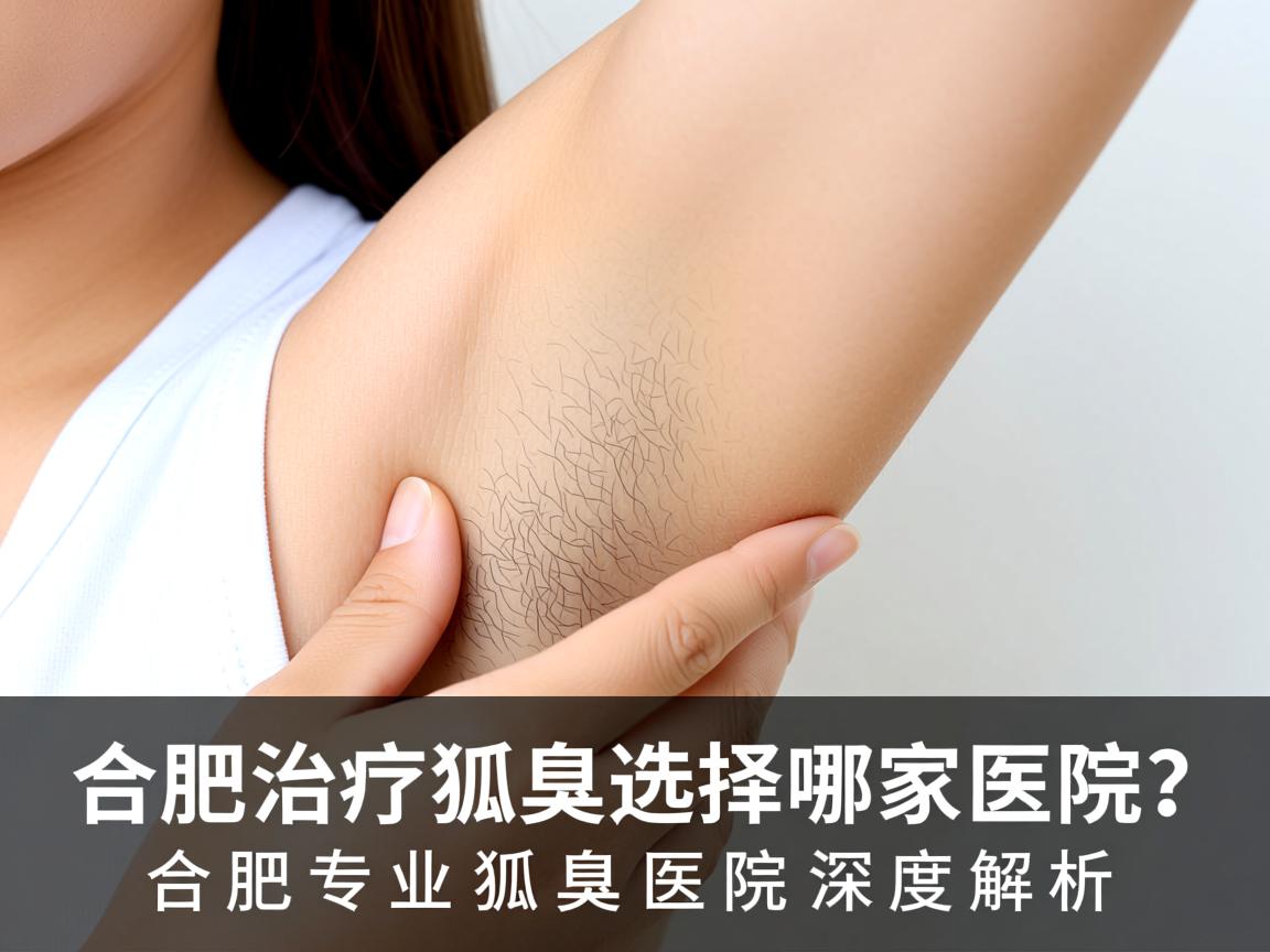 合肥治疗狐臭选择哪家医院？合肥专业狐臭医院深度解析