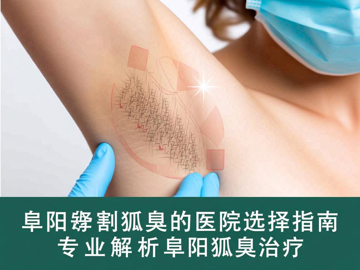 阜阳割狐臭的医院选择指南，专业解析阜阳狐臭治疗