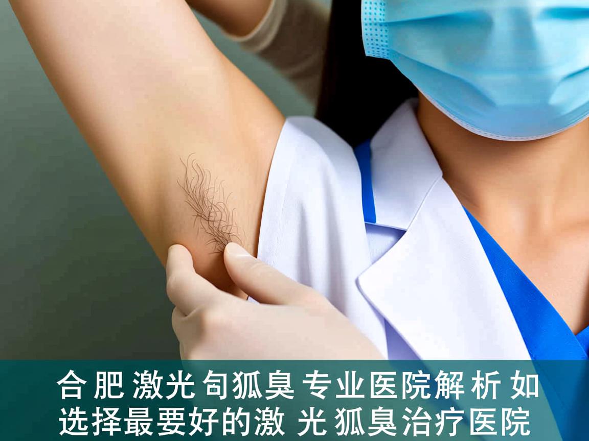 合肥激光狐臭专业医院解析，如何选择最好的激光狐臭治疗医院