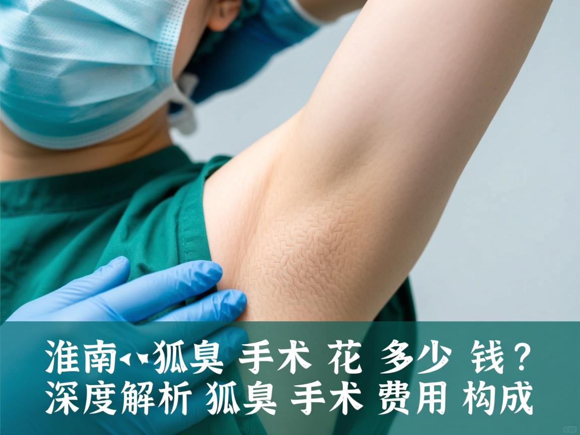 淮南狐臭手术花多少钱？深度解析狐臭手术费用构成