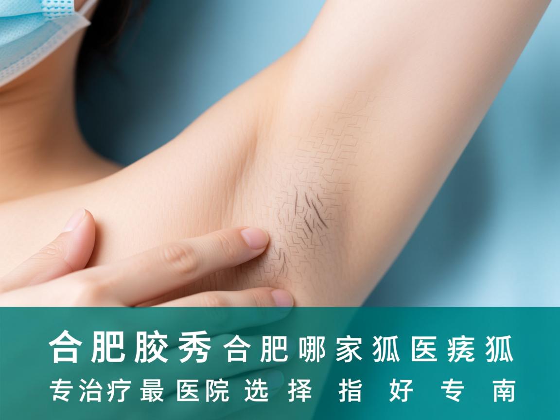 合肥腋秀解析，合肥哪家医院狐臭治疗最好，专业医院选择指南