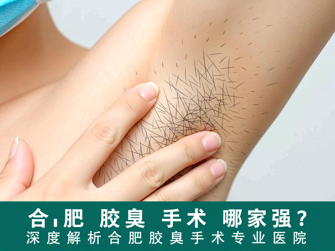 合肥腋臭手术哪家强？深度解析合肥腋臭手术专业医院