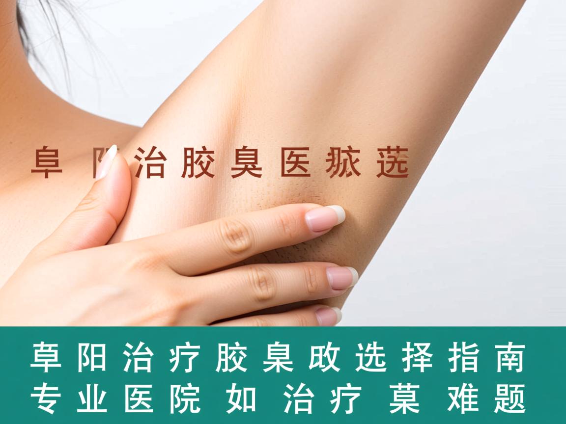 阜阳治疗腋臭的医院选择指南，专业医院如何治疗腋臭难题