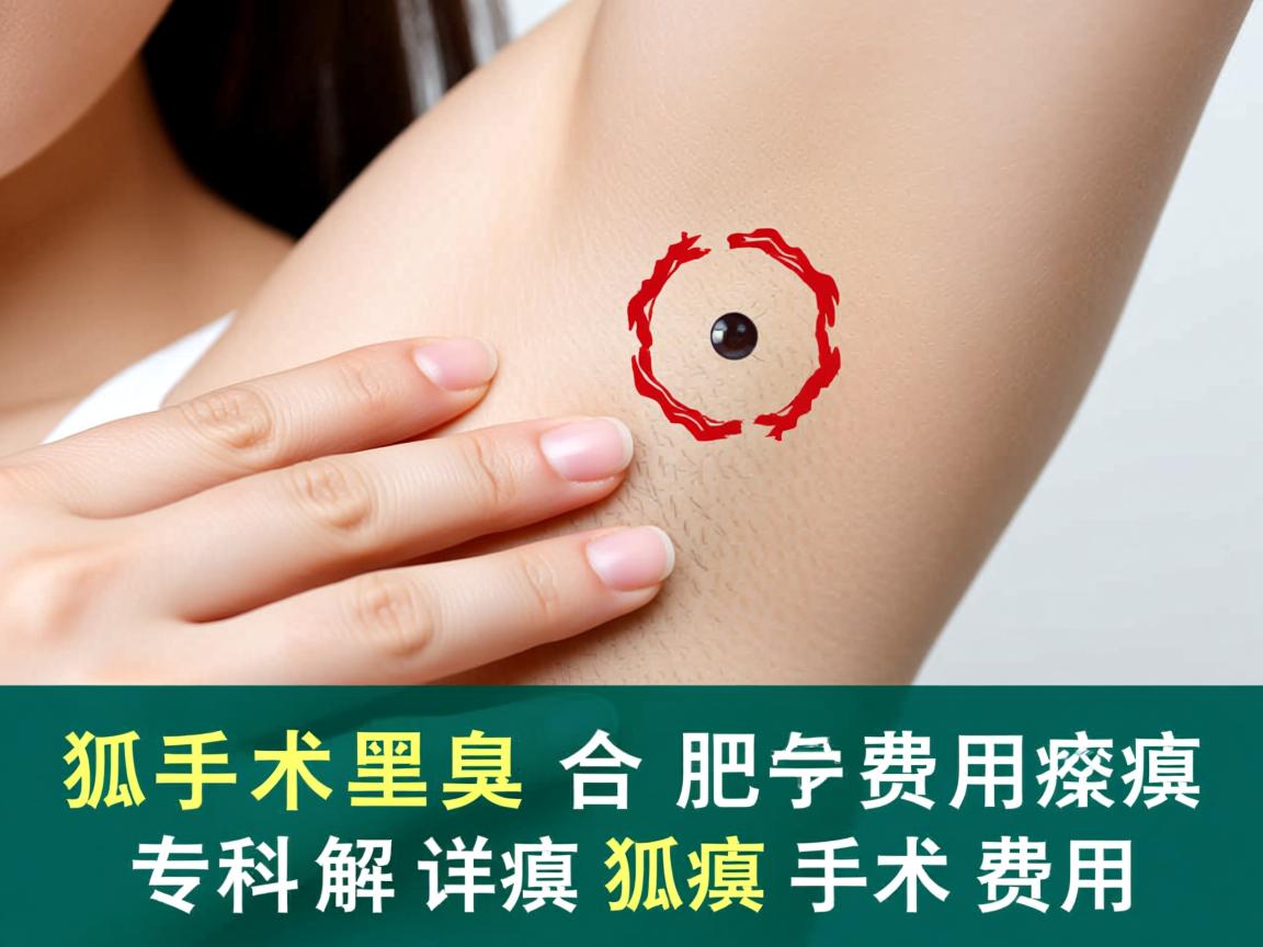 狐臭手术费用解析，合肥腋臭专科详解狐臭手术费用