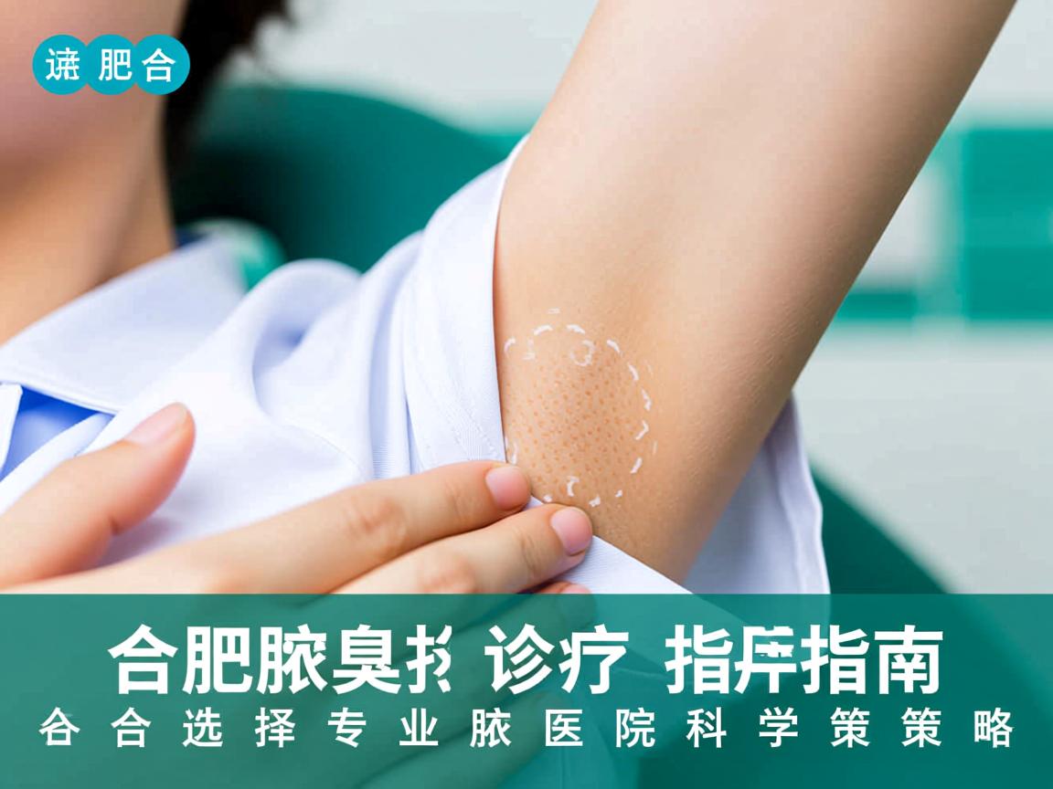 合肥腋臭诊疗指南，在合肥选择专业腋臭医院的科学策略