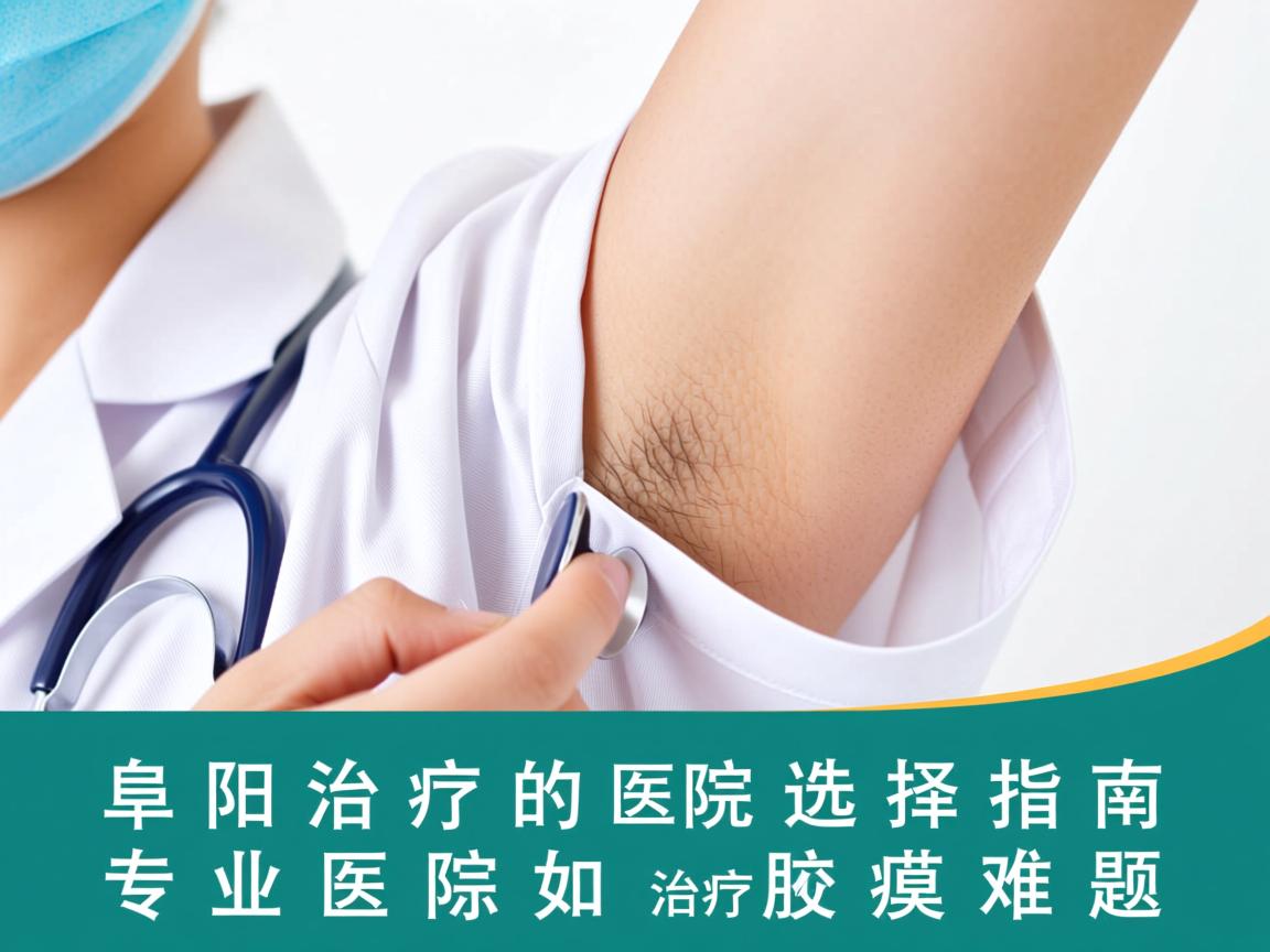 阜阳治疗腋臭的医院选择指南，专业医院如何治疗腋臭难题