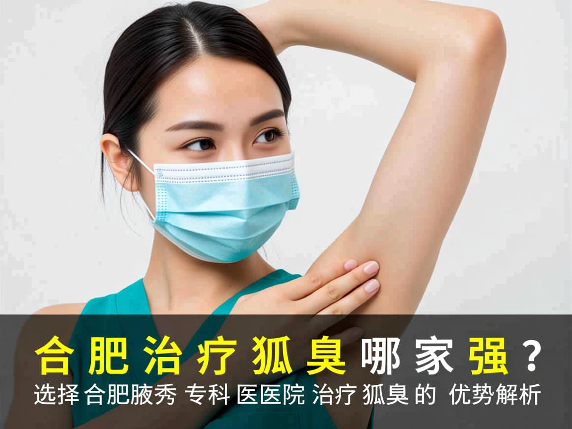 合肥治疗狐臭哪家强？选择合肥腋秀专科医院治疗狐臭的优势解析