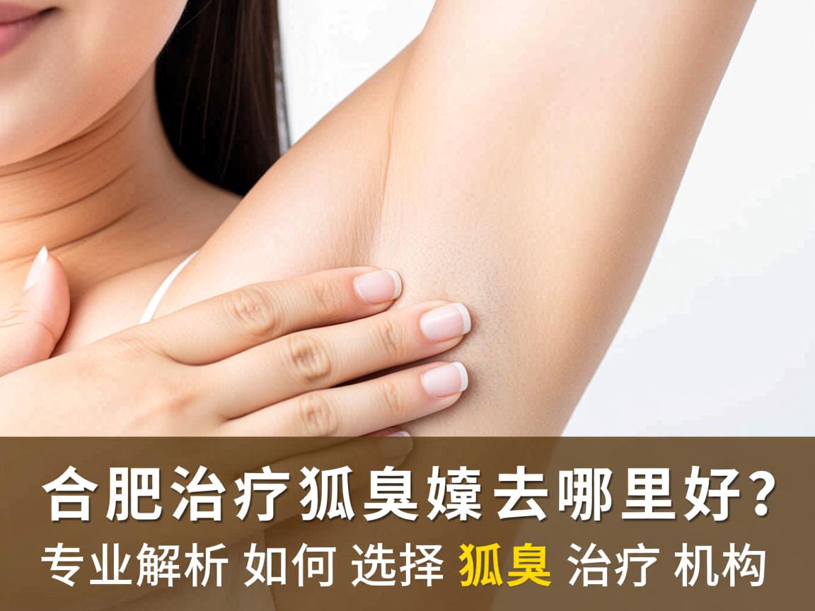 合肥治疗狐臭去哪里好？专业解析如何选择狐臭治疗机构