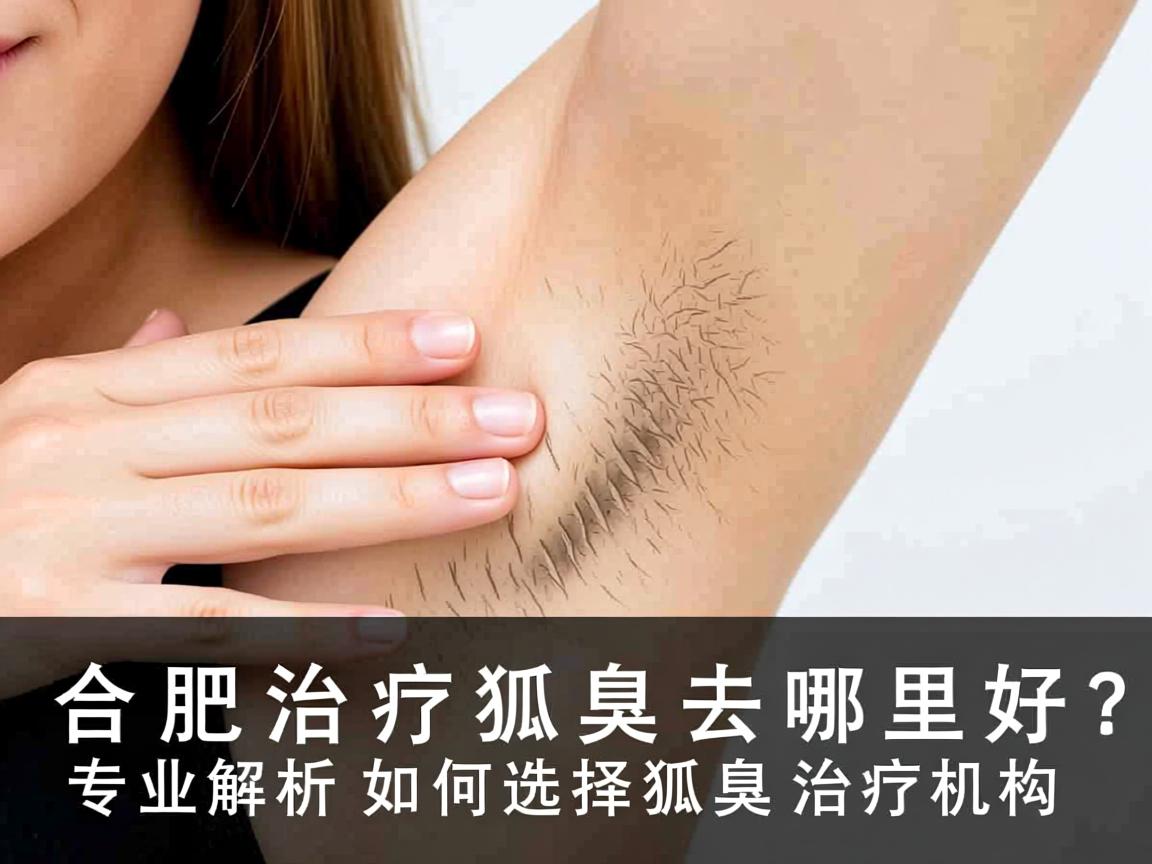 合肥治疗狐臭去哪里好？专业解析如何选择狐臭治疗机构