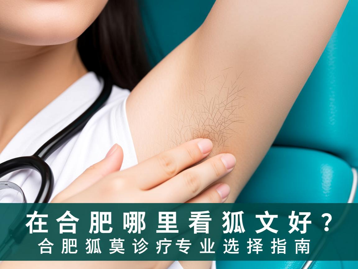 在合肥哪里看狐臭好？合肥狐臭诊疗专业选择指南