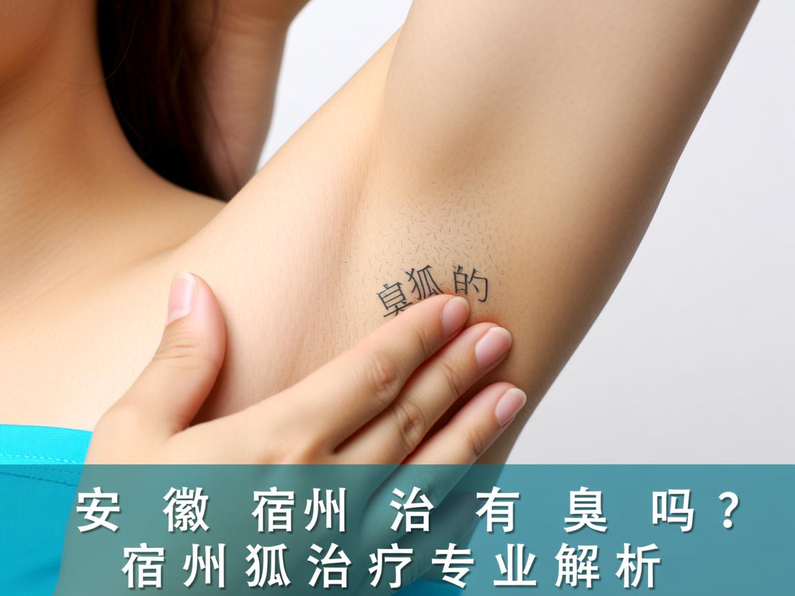 安徽宿州有治狐臭的吗？宿州狐臭治疗专业解析