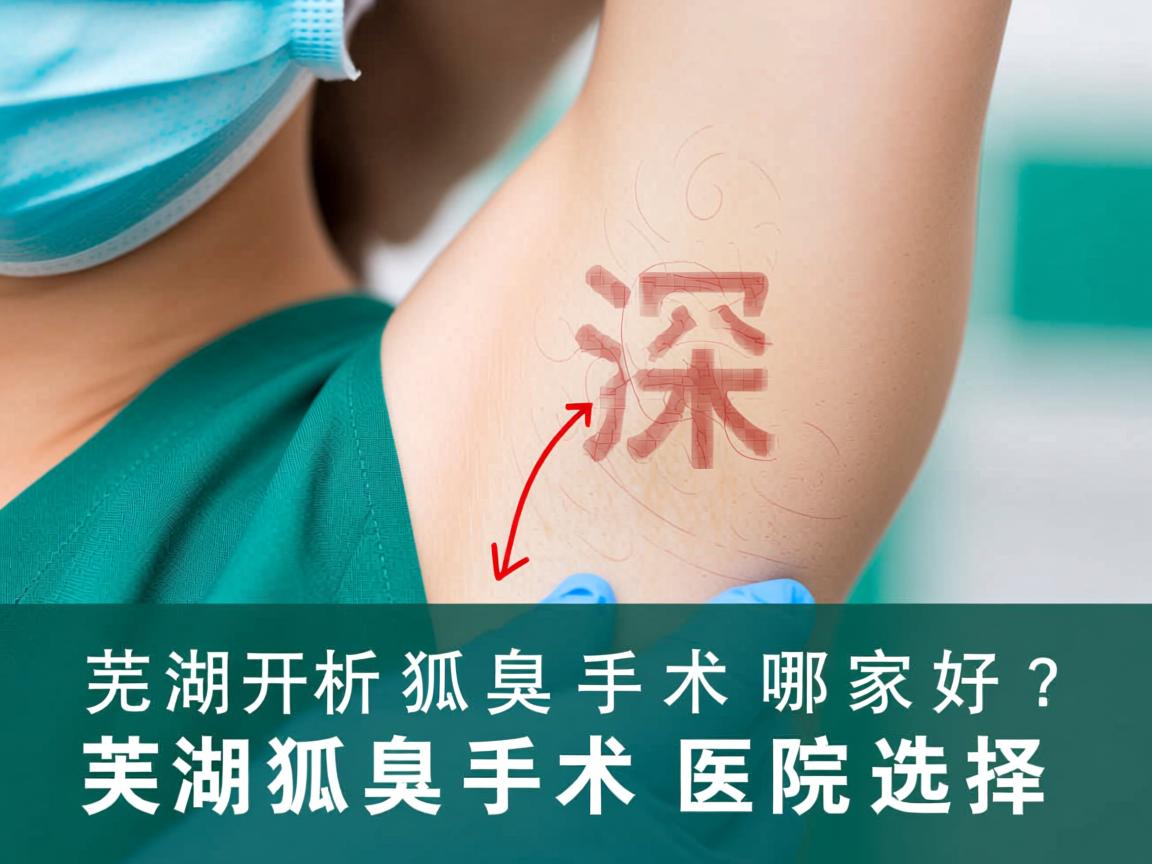 芜湖开狐臭手术哪家好?深度解析芜湖狐臭手术医院选择 芜湖开狐臭手术哪家好?深度解析芜湖狐臭手术医院选择