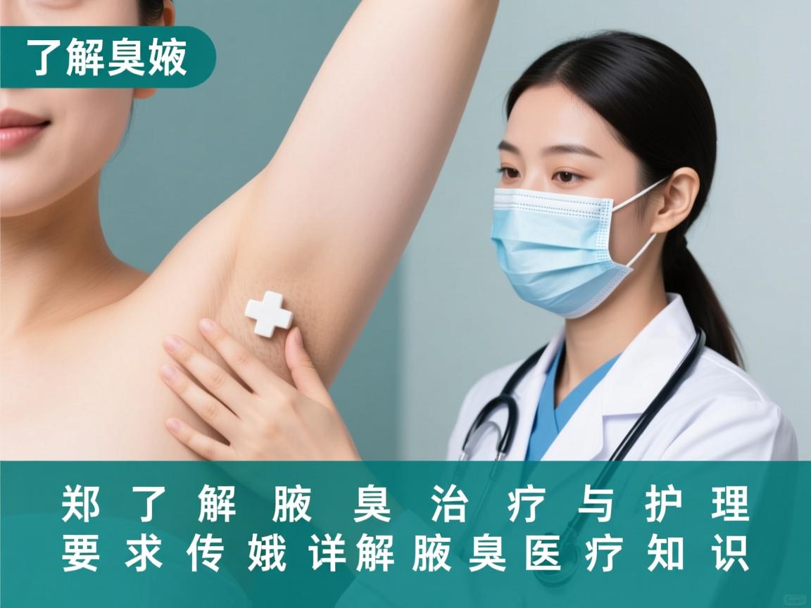 了解腋臭治疗与护理 郑传娥医生详解腋臭医疗知识