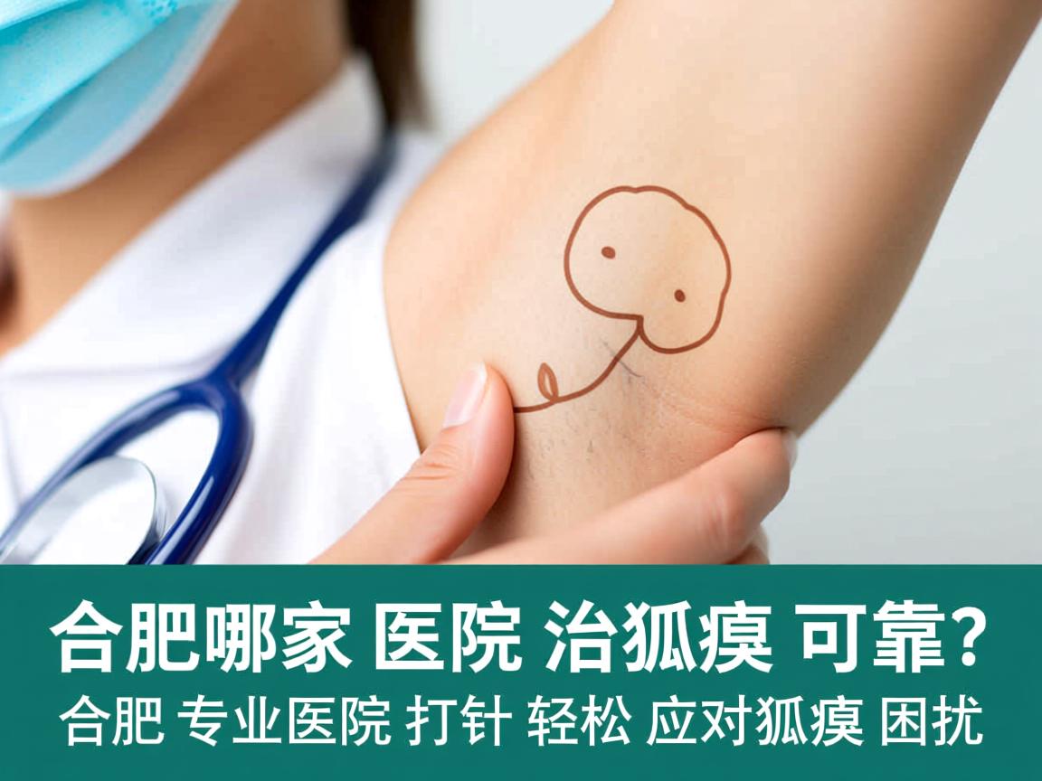 合肥哪家医院治狐臭可靠？合肥专业医院打针轻松应对狐臭困扰