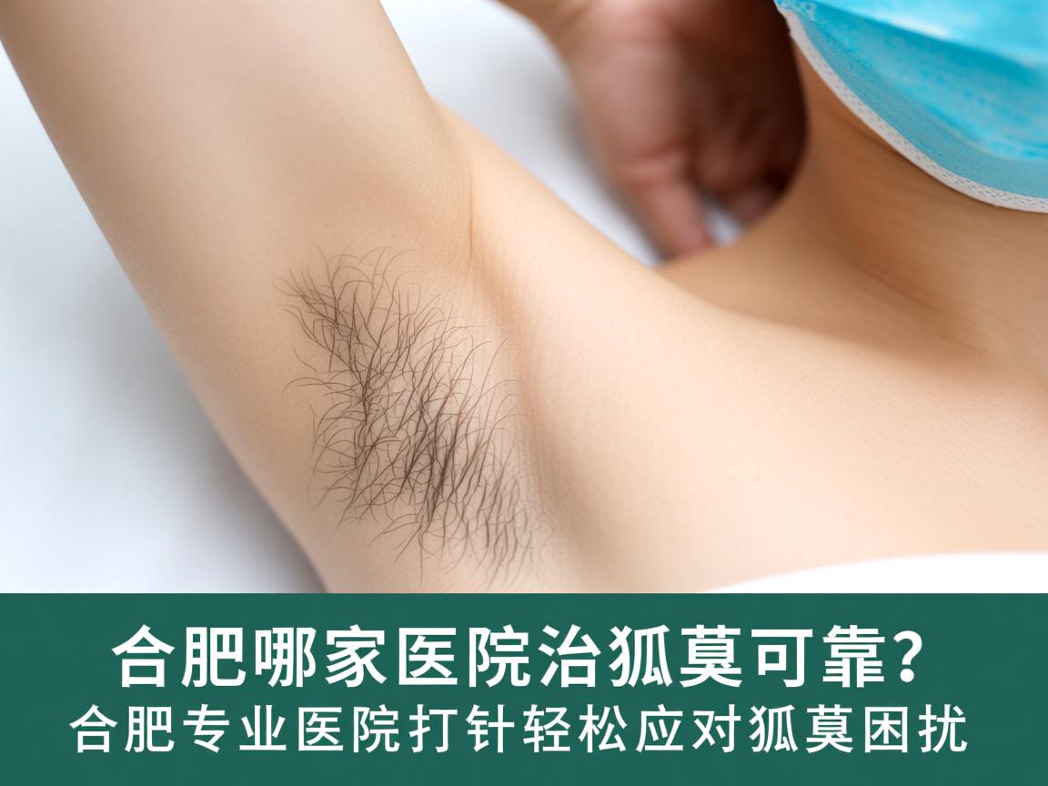 合肥哪家医院治狐臭可靠？合肥专业医院打针轻松应对狐臭困扰