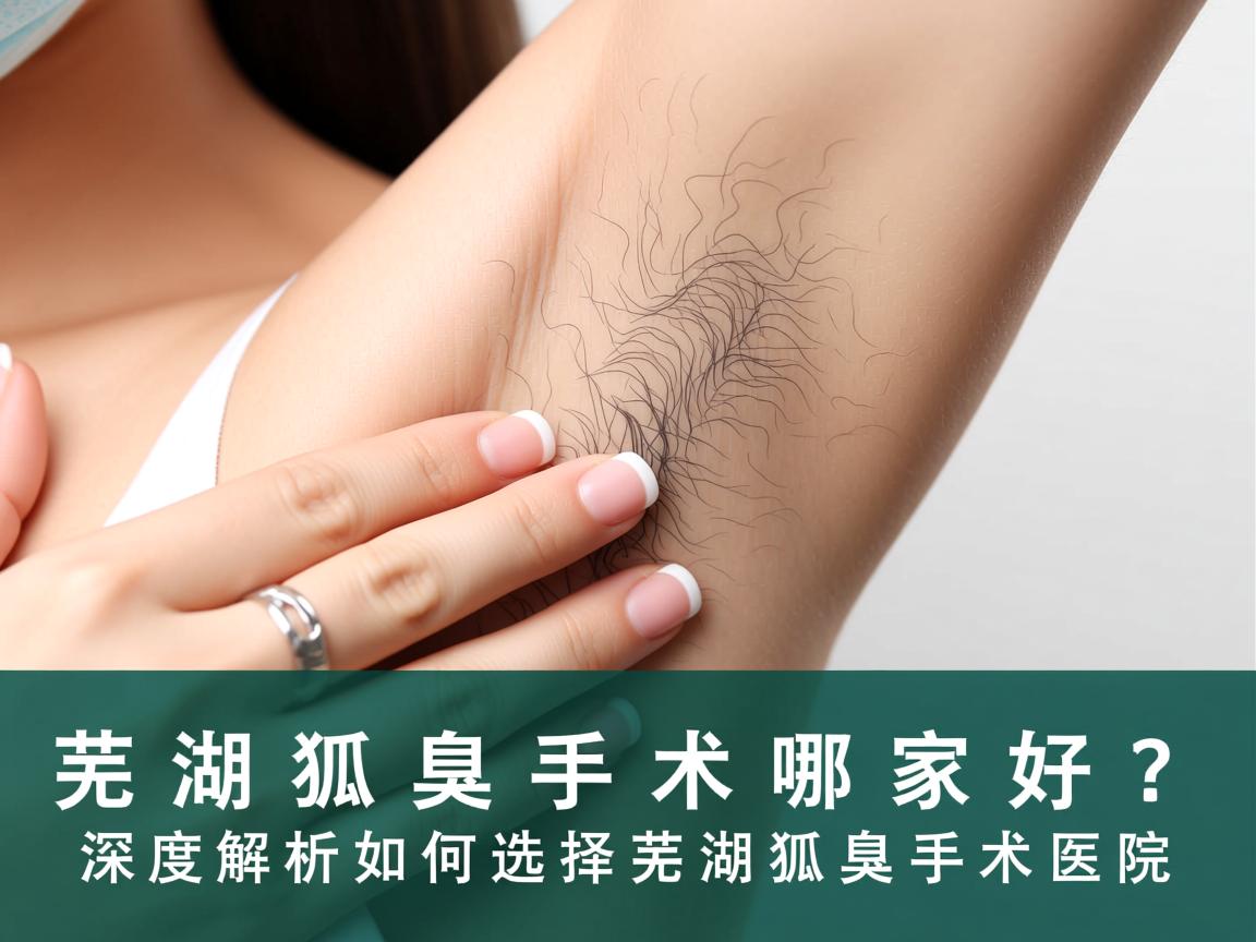 芜湖狐臭手术哪家好？深度解析如何选择芜湖狐臭手术医院