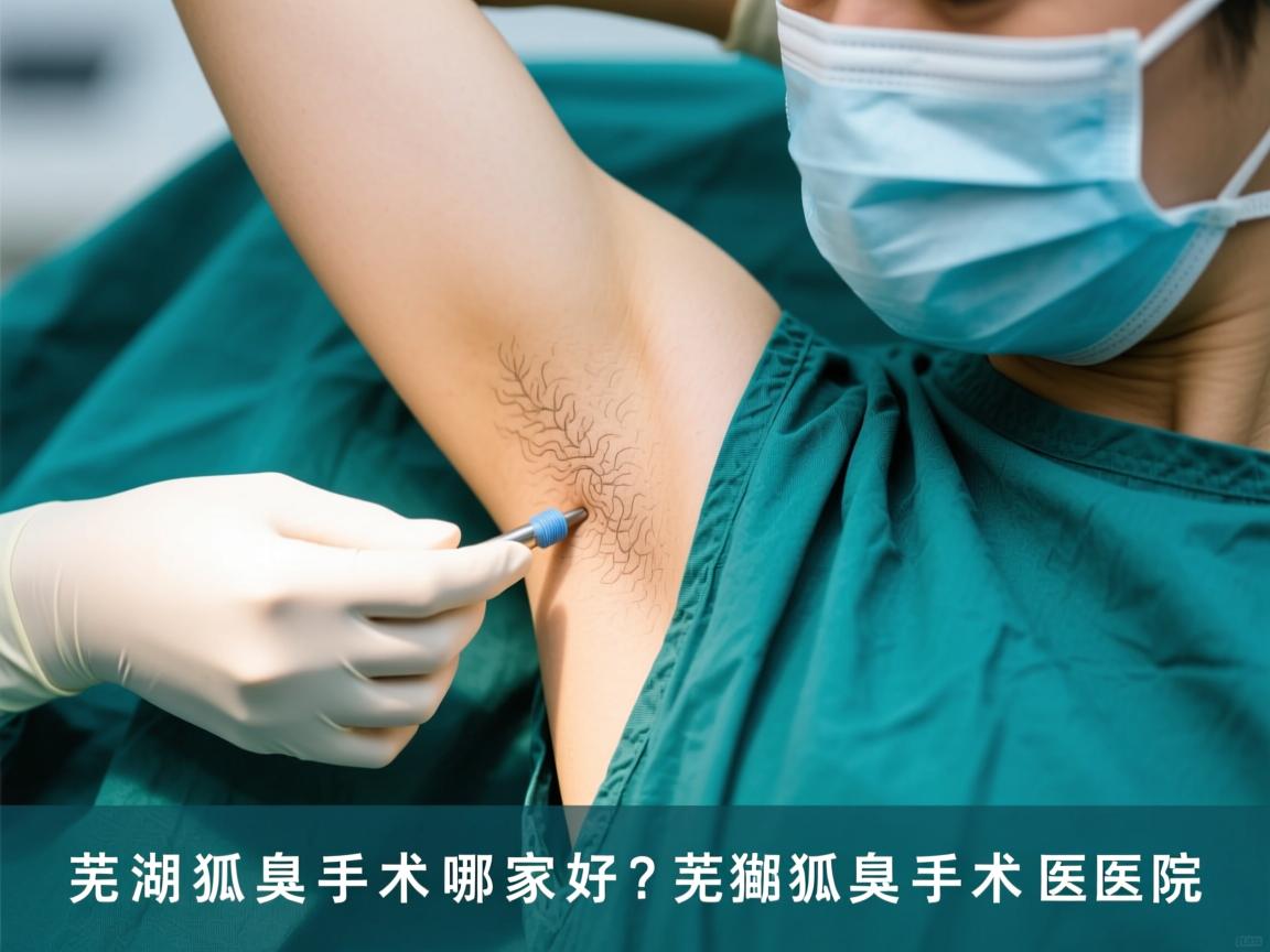 芜湖狐臭手术哪家好？深度解析如何选择芜湖狐臭手术医院