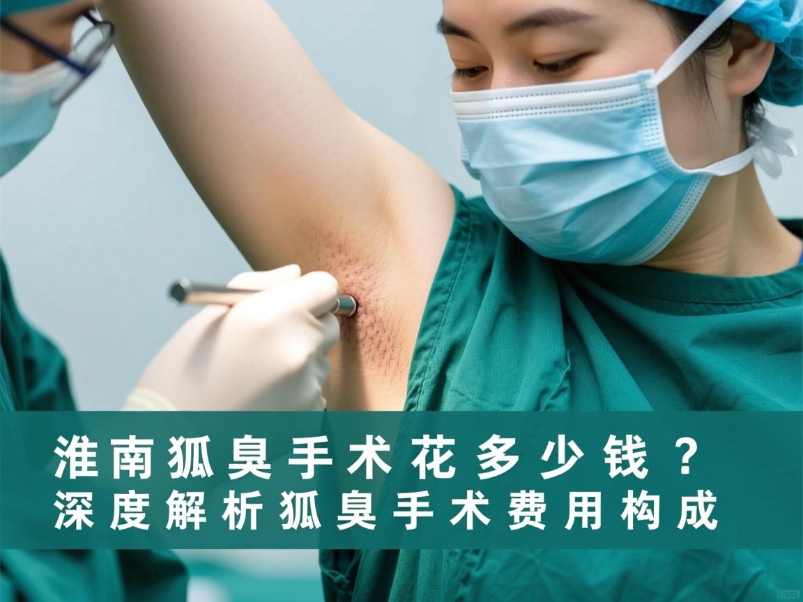 淮南狐臭手术花多少钱?深度解析狐臭手术费用构成 淮南狐臭手术花多少钱?深度解析狐臭手术费用构成
