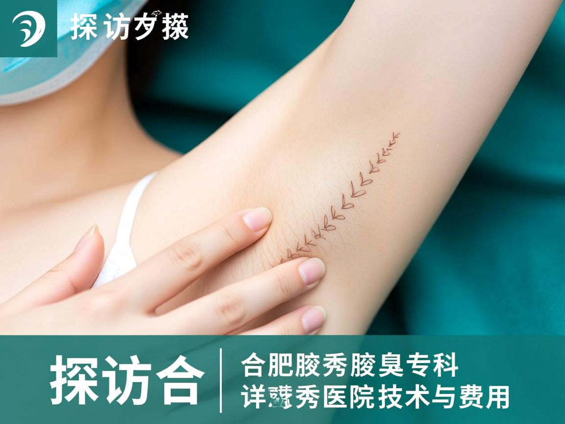 探访合肥腋秀腋臭专科，详解合肥腋秀医院技术与费用