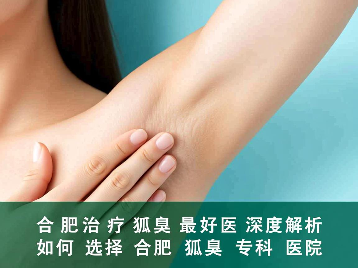 合肥治疗狐臭最好的医院，深度解析如何选择合肥狐臭专科医院
